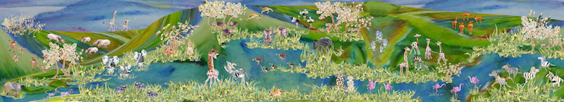 Julie Dawson's Children's Hospital Mural